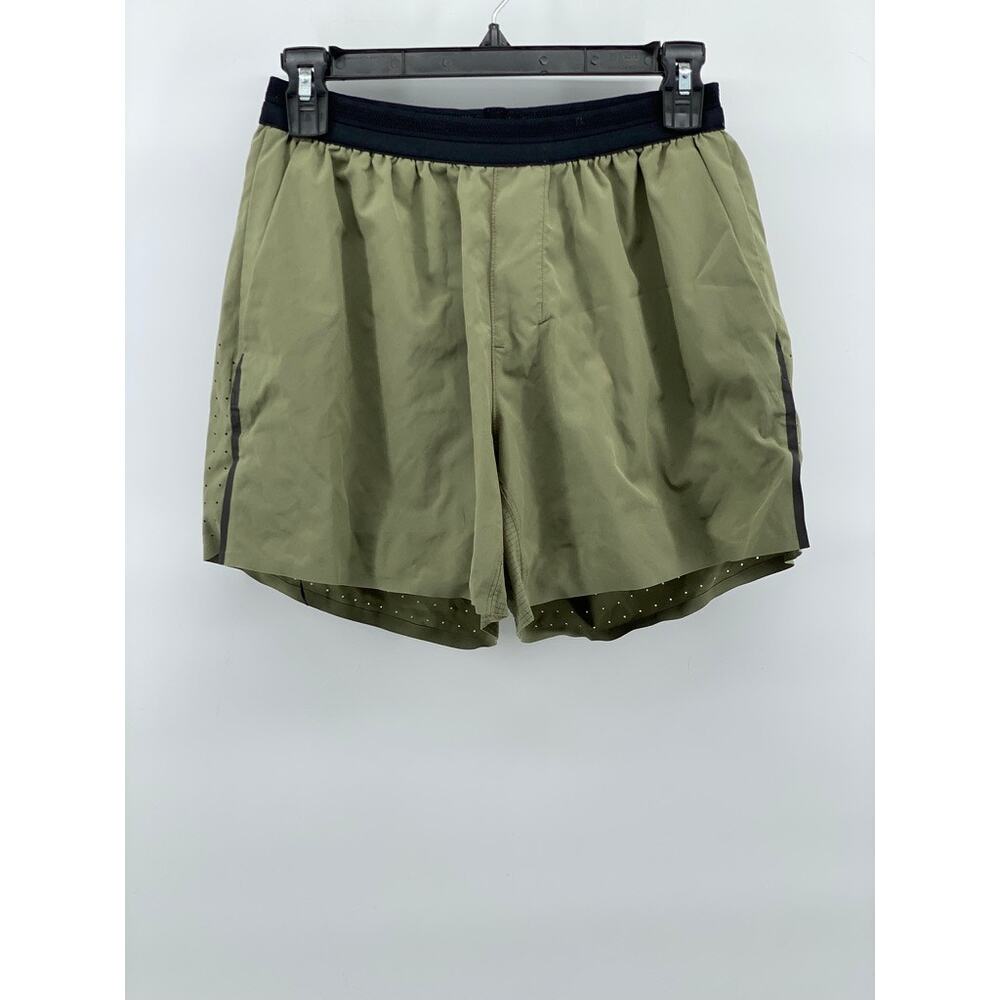 YPB Men’s Olive Green Under Layer Mesh MotionTECH Pull-On Active Shorts SZ S